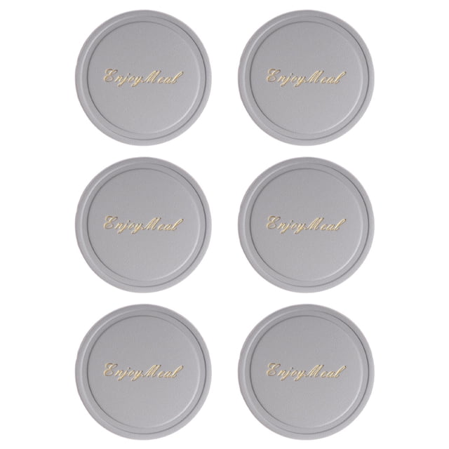 6 posavasos redondos gruesos, almohadillas aislantes del calor, almohadillas antiescaldaduras, tazas de té para el hogar, alfombrillas antideslizantes para cuencos