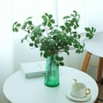 thumbnail image 2 of OUSITAID Fresh Keeping Simulation Plants Vivid Nice-looking Bouquet Arrangement Artificial Lotus Leaves Home Decor, 2 of 10