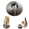 thumbnail image 4 of Rascador plegable para gatos con forma de órgano y bola de cascabel, ideal para gatos y gatitos., 4 of 14