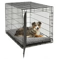 thumbnail image 3 of MidWest Quiet Time Dog Bed & Crate Mat, Deluxe Ombre Swirl, 42", Gray, 3 of 6