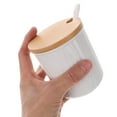 thumbnail image 5 of Ceramic Sugar Bowl Simple Design For Daily Use In Kitchen 1 Set, 5 of 5