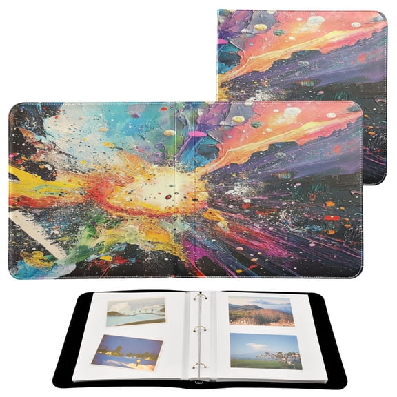 BZSMCE Photo Album Book Scrapbooking Big Bang Drawing Printed Picture Album