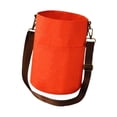 thumbnail image 1 of Organizador de almacenamiento de hilo, bolsa de tejer, suministros de bordado portátil, bolso de ganchillo, regalo para principiantes, bolsa de hilo Naranja, 1 of 8
