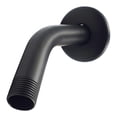 thumbnail image 4 of Regadera Piramidal 3 3/4 Negro Con Brazo Y Chapeton, 4 of 5