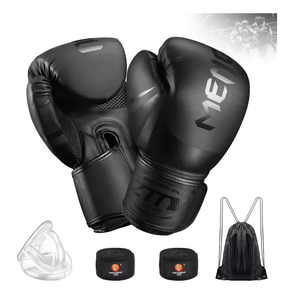 Guantes De Box Guantes Boxeo Strap Velcro 8 - 16 Oz