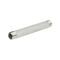 Smith Cooper 4809919 1.25 x 6 in. Stainless Steel Pipe Nipple, 1.25 in. dia.