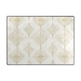 thumbnail image 3 of Art Deco 63''x48'' Plush Memory Foam Bath Mat, Soft, Absorbent, Non Slip, Durable, 3 of 7
