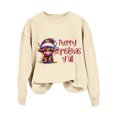 thumbnail image 4 of Christmas Western Print Sweatshirt For Girls Style Holiday Apparel, 4 of 4