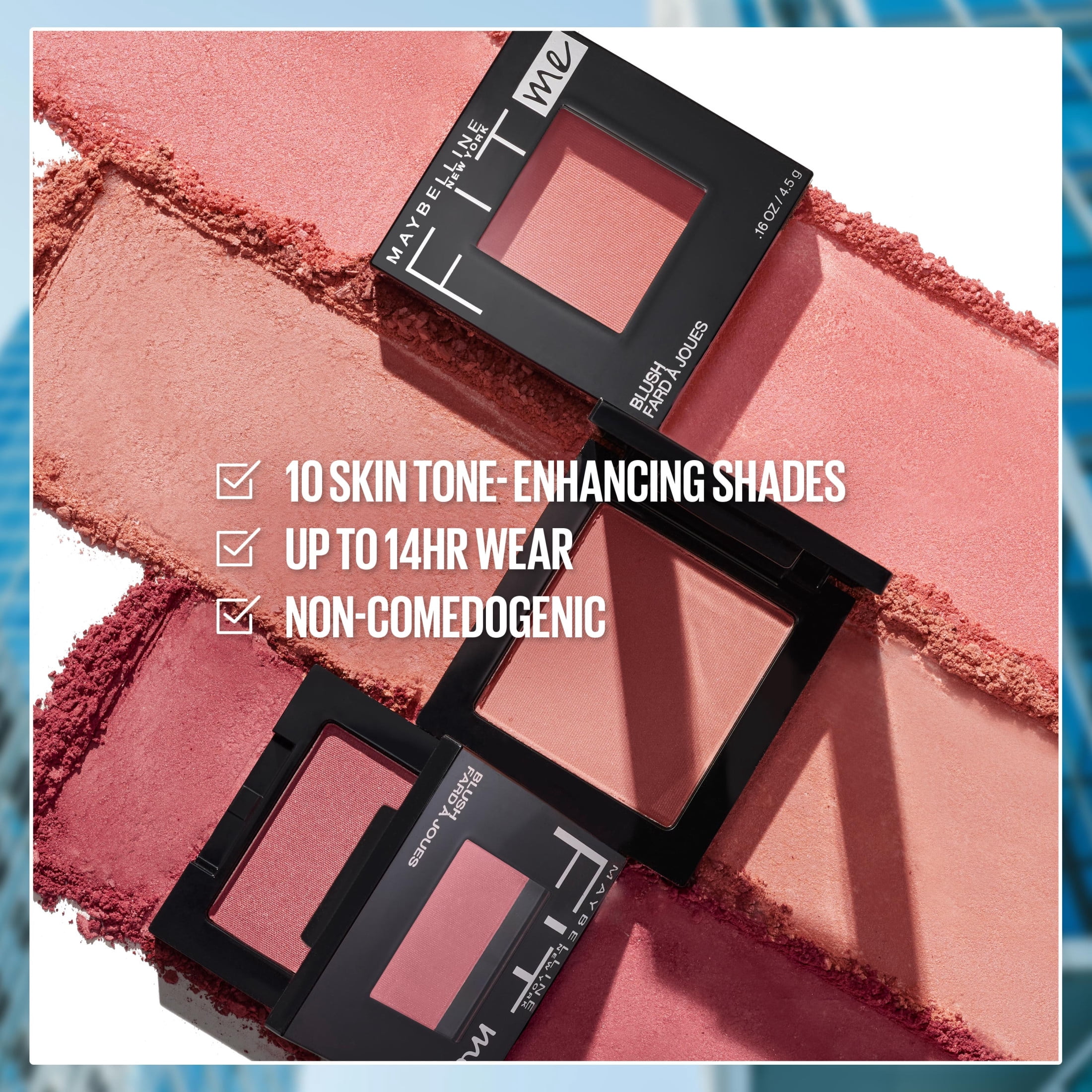 Maybelline New York Fit Me Blush, Berry, 0.16 fl oz