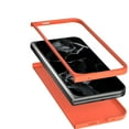 thumbnail image 3 of Design for Google Pixel 9 Pro Fold Case with Hinge Protection, Liquid Silicone Soft Gel Rubber Heavy Duty Shockproof Anti Scratch Cover Full Body Protective Phone Case,Orange, 3 of 5