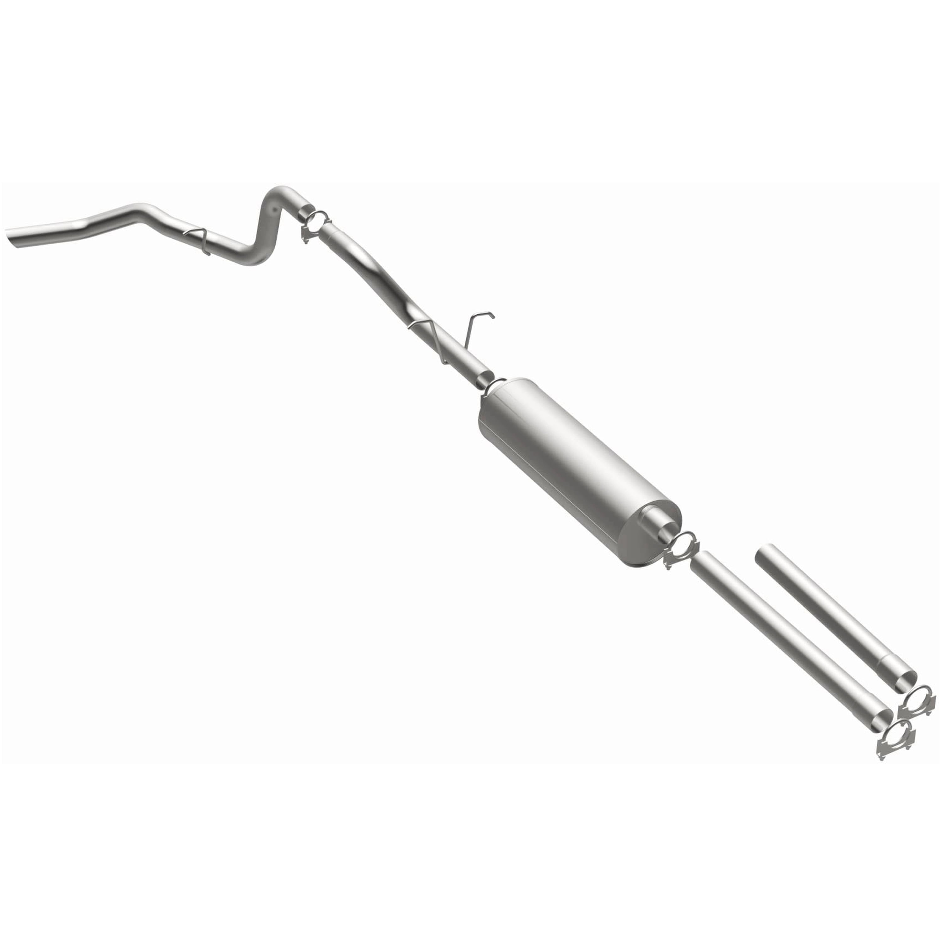 BRExhaust OE Replacement Exhaust System Kit 106-0203: Compatible with 1987-1996 Ford F-150 4.9L, 1987-1995 Ford F-150 5.0L