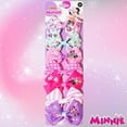 thumbnail image 5 of Disney Minnie Mouse Hair Accessories Gift Set - 7 Pcs 4 Inch Bows - Alligator Clips - Ages 3+, 5 of 9