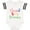 Football White and Black, variant on Inktastic I Love My Grandma Boys or Girls Baby Bodysuit