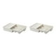 thumbnail image 3 of Organizador de cajones deslizantes Methold 2Conjunto Blanco, 3 of 6