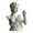 B, variant on Classic Female Bust Sculpture Resin Statue Home Office Desktop Art Decor Figurine Classical Style Ornament