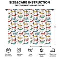 thumbnail image 2 of Dachshund Sweater and Heart Insulated Teens Curtains Set Of 2, Bedroom Essentials, Toddler Room Decor 52"x84", 2 of 5