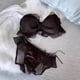 thumbnail image 1 of Nuevo Estilo Órgano Plegado Bowknot Cómodo Sin Anillo De Acero Reunión Dulce Lindo Niñas Sujetador Emocional Ropa Interior Señoras Verano Pechos Pequeño Look Grande Chica Sexy, 1 of 5