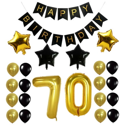 outgeek 70th birthday decorations party decorations party balloons