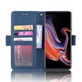 thumbnail image 3 of Case for Samsung Galaxy Note 9 Cover Adjustable Detachable Card Holder Magnetic closure Leather Wallet Case - Blue, 3 of 5