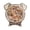 B, variant on Whimsy Wooden Animal Puzzle, Family Puzzle with Display Stand, Cute Desktop Decoration Gift