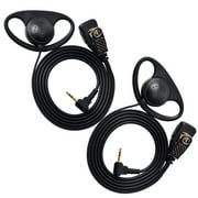 YNIBST 1-Pin 2.5mm Two-way Radio Earpiece with Mic/PTT, ONLY Compatible with Motorola Talkabout Walkie Talkie