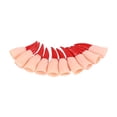 thumbnail image 3 of Yuarrent 10 piezas de uñas postizas, juguete para uñas, mano de obra fina aterradora, superficie lisa, accesorio de Cosplay, práctico para usar, Kits de decoración para fiestas rojo Yuarrent HA043415-02, 3 of 6