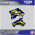 thumbnail image 3 of Kalair GFX Graphics Kit for Yamaha YZ80 (1993-2001) Twitch Series, 3 of 5