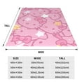 Blanket Hello Kitty Soft Plush Flannel Warm Bed Throws Blankets for