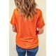 thumbnail image 2 of ABPHQTO Camiseta de manga corta naranja FARM FRESH AUTUMN Harvest para mujer, 2 of 5