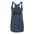 thumbnail image 2 of Wild Bobby Grace Wins Script Inspirational/Christian Women Tri-Blend Racerback Tank Top, Vintage Navy, Medium, 2 of 5