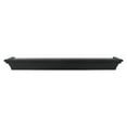 thumbnail image 3 of (2 pack) Mainstays 18" Plastic Wall Shelf, Black, 3 of 12