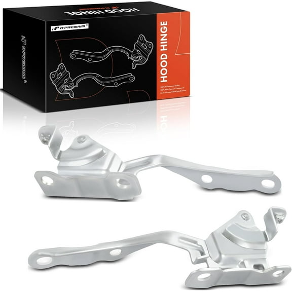 A-Premium Front Driver and Passenger Hood Hinges Compatible with Kia Soul 2010 2011 2012 2013, Front Left and Right Side, 2-PC Set