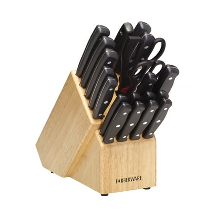 UPC 045908043469 product image for Farberware Traditions 21-Piece Cutlery Set with Wood Block | upcitemdb.com