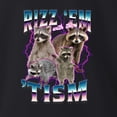 thumbnail image 6 of Wild Bobby Rizz Em With the Tism Autistic Raccoons - Funny Autism Deep Fried Brain Rot Raccoon Meme Men Tee, 6 of 6