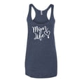 thumbnail image 2 of Mom Life Best Mom Mother's Day Gift Blessed Family Kids | Womens Mother's Day Premium Tri-Blend Racerback Tank Top, Vintage Navy, X-Large, 2 of 4