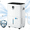 80 pt, variant on Waykar 7000 Sq. Ft. 150 Pint Dehumidifier with Built-in Pump, No Daily Emptying, Continuous Auto Drain for Basements & Whole House, 50 Pint DOE, Auto Defrost