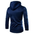 thumbnail image 3 of LoyisViDion Men'S Autumn Color Matching Splicing Jacket Sweater Casual Jacket Navy 14(XXXL), 3 of 4