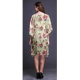 thumbnail image 4 of Bimba Watercolor LadiesÂ&nbsp;KaftanÂ&nbsp;Holiday Loungewear Midi Dress Beach Coverup-4X-5X, 4 of 5
