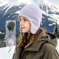 thumbnail image 2 of Children Ear‑Protection Hat Adjustable Warm Cap Boys Girls Winter Hiking Running Sports Headwear, 2 of 9