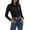 Black, variant on ® Women's Western Long Sleeve Button Front Shirt