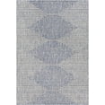 thumbnail image 2 of Hauteloom Dumingag Living Room, Bedroom Patio Outdoor Area Rug - Global - Blue, Gray - 4'3" x 5'11", 2 of 6
