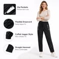 thumbnail image 4 of 2026 Upgrade Stretch Active Pants for Women, Women's Ultra Stretch Ice Silk Comfort Casual Sweat-free Summer Pants, 4 of 8