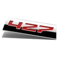 thumbnail image 2 of DNA Motoring EM-AS-427-RD METAL GRILL TRUNK EMBLEM DECAL LOGO SIGN TRIM BADGE POLISHED RED LETTERING 427, 2 of 3