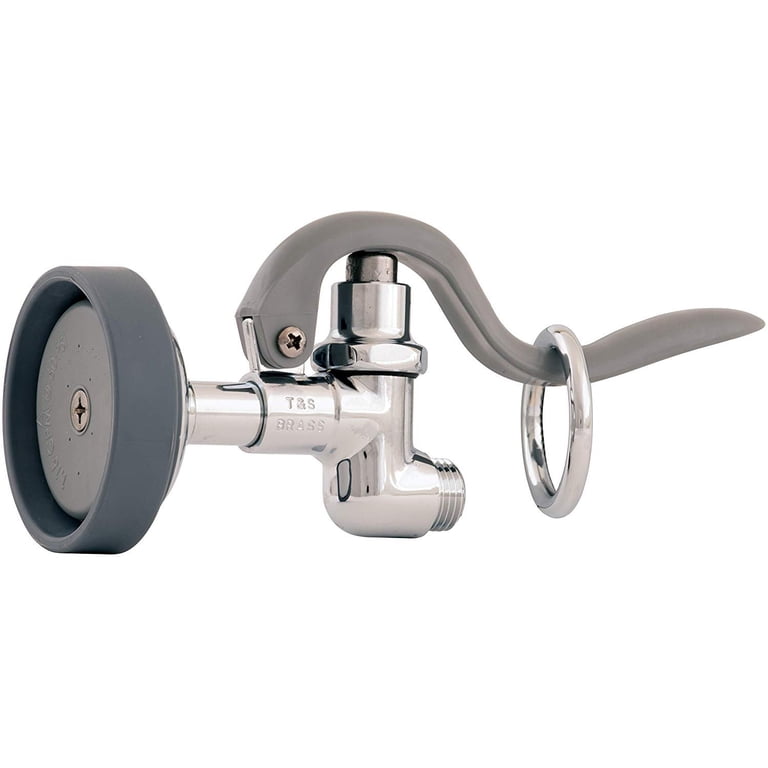 T&S Brass B-0107-C Spray Valve – Low Flow Spray With Fan Jet & Knife Action, 0.65 GPM At 60 PSI For Commercial Kitchens