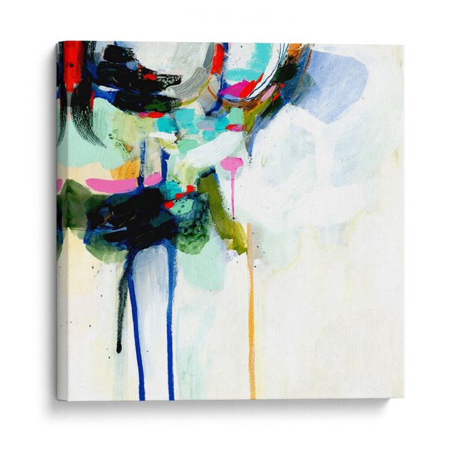 Cuadro decorativo - Collider Iv, Victoria Borges 80x80 Canvas Lab abstracción, arte abstracto, abstracto