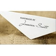 thumbnail image 1 of Self Inking Custom Rubber Stamper Signature Font Handmade By Personalized Stamp Gift, 1 of 1