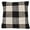 Black, variant on Fennco Styles GÃªnes Collection Buffalo Plaid Chindi 100% Cotton Table Runner 16 x 72 Inch - Black