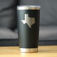 thumbnail image 2 of Bevvee Insulated Travel Tumbler 20 oz State Of Texas Texas Enthusiast Gifts Tumblers, 2 of 4
