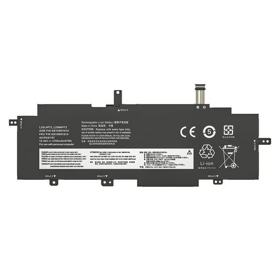 L20L4P72 L20M4P72 Battery Replacement for Lenovo ThinkPad T14s 2nd Gen 2021 Series L20L4P72 SB10W51914 5B10W13976 L20C4P72 SB10W51916 5B10W51815 L20D4P72 SB10W51917 5B10W51816