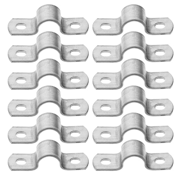 10 Pcs Water Pipe Bracket Brackets Auxiliary Esophageal Pipeline Small Silver